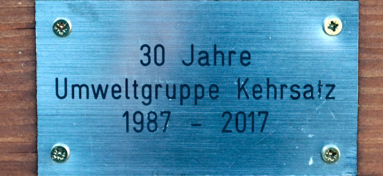 30 Jahre Umweltgruppe Kehrsatz