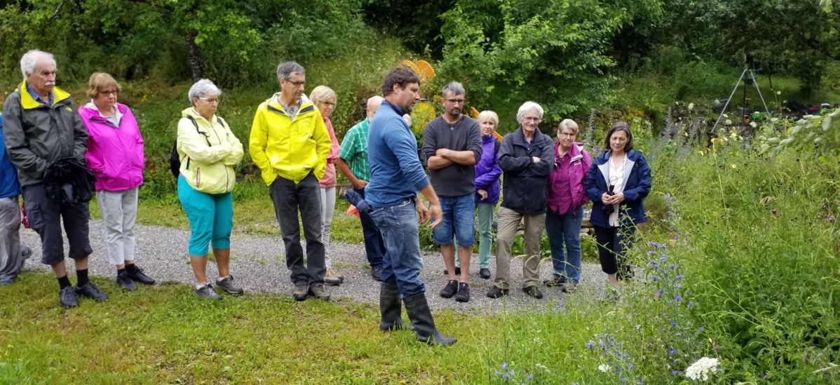 Naturhof Enggist bei Biglen, Exkursion vom 6. Juli 2019